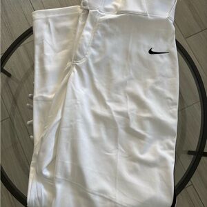 Nike White Baseball  Pants